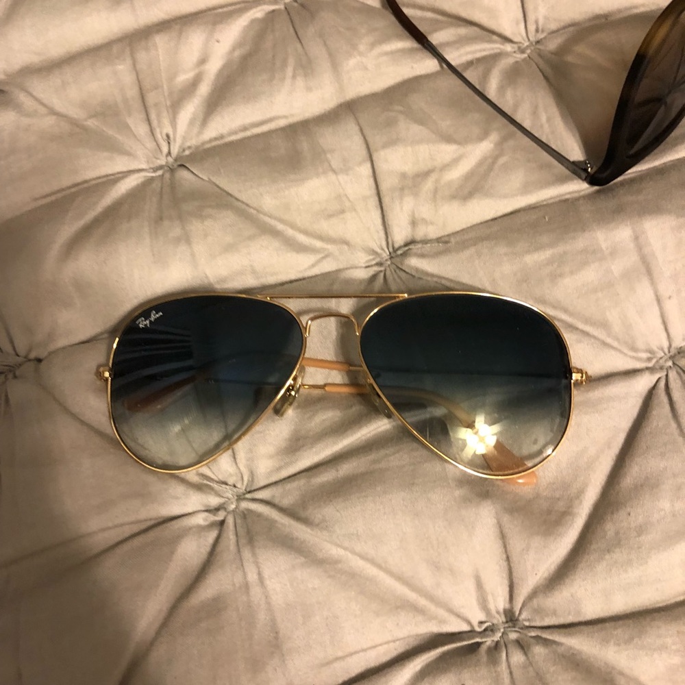Blue ombré ray-bans